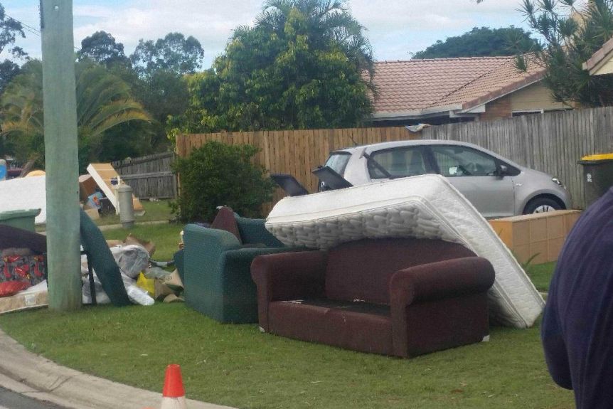 Hard Rubbish on side road